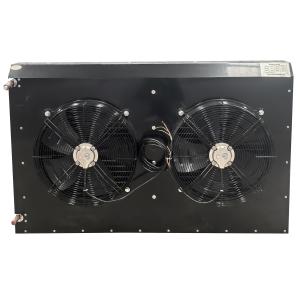 China High-Efficiency Air-Cooled Condenser for Industrial Refrigeration Systems with H-Type Coil Design on sale