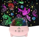 ROHS Unicorns Starry Night Light Projector Multipurpose For Girls