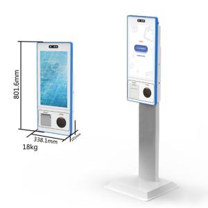 27 Inch Touch Screen Self Ordering Kiosk Pos Payment System Kiosk In Restaurant