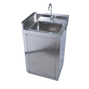 Quality 900mm Knee Operated Stainless Steel Hand Wash Basin SUS201 wholesale