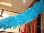 Dyed Marabou And Coque Feather Boa Highly Durable 2 Yards Length