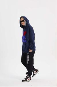 Quality 2021 Popular Design Jersey Patches Unisex Plain Hoodies Cotton Polyester Hoodie wholesale