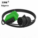Blue / Green Custom Wiring Harness For Trucks , Ip68 9 Pin Deutsch Cable