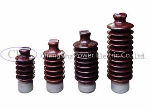 Quality ANSI 57-3 Glazed Wet Process Porcelain Post Insulators wholesale