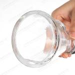 Unique Wine Bottles Made of Healthy Lead-free Glass with Rubber Stopper Sealing