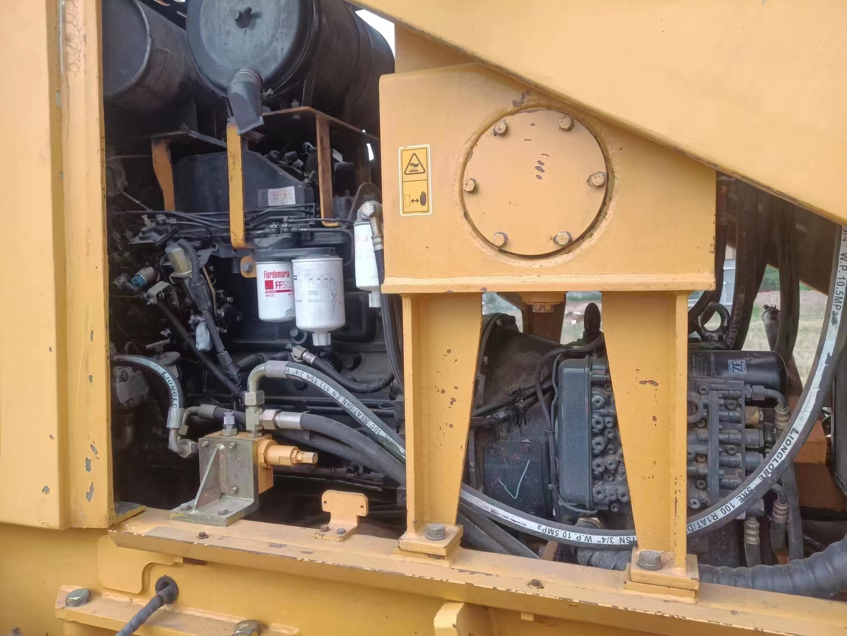 Used LIUGONG CLG418 Motor Grader Low Hours Good Condition Global Shipping