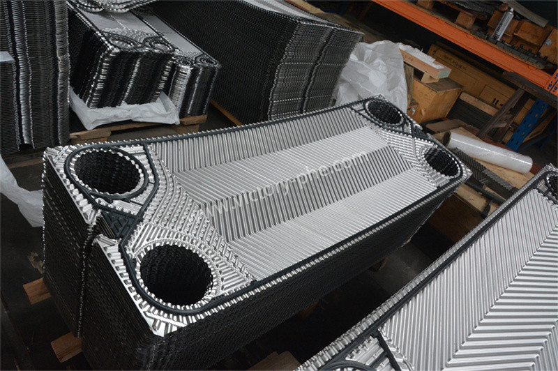 Hastelloy Accessen Heat Exchanger Plate Herringbone / Chevron Plate Pattern