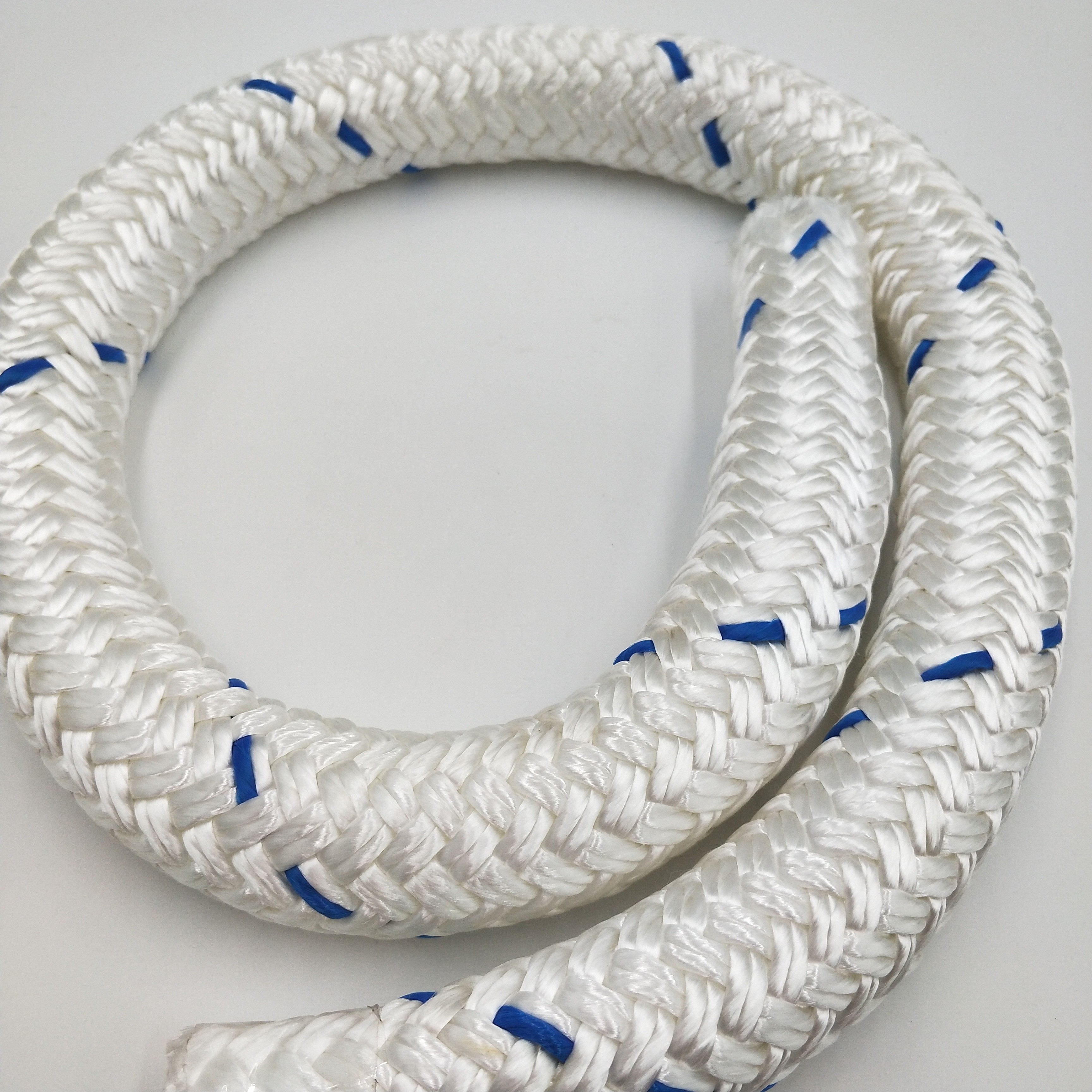 Wholesale Double Braided Nylon PA6 Marine Towing Rope For Yachtings / Anchoring / Docking