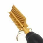 Household Hot Hair Straightener Ceramic Electric Hair Straightening Comb Curling