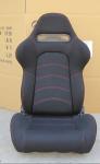 UV Protected Durable Fabric Or Leather Sport Racing Seats Easy Installation