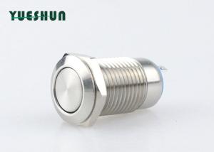 Quality Stainless Steel Panel Mount Push Button Switch , Latching Push Button Switch wholesale