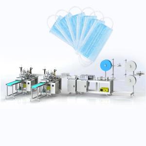 Quality Fully Automatic 3 Ply Non Woven Face Mask Production Line wholesale