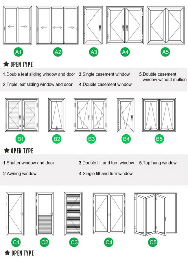aluminum sliding window