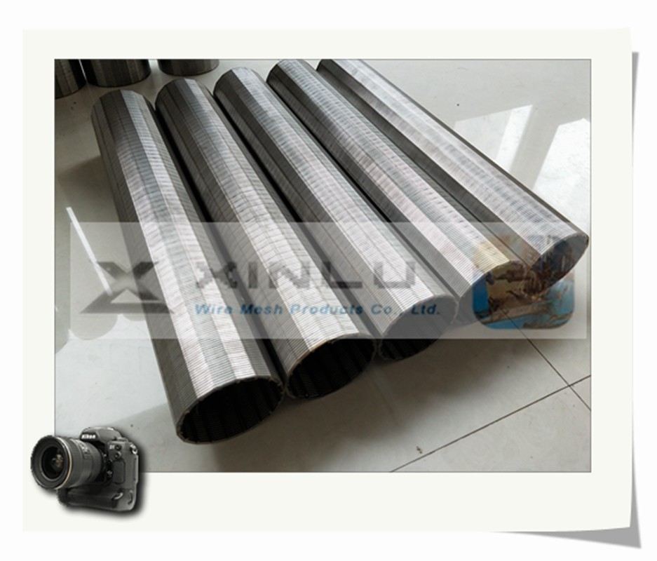 Johnson Vee Wedge Wire Screen Tube FITO SS304 SS316 Easy Cleaning