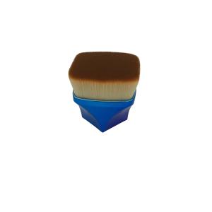 Quality Mini Single Blue Round Kabuki Brush Liquid Foundation wholesale