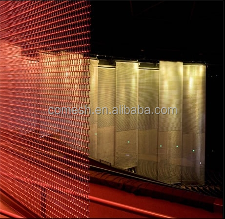 Stainless Steel 304 Decorative Wire Mesh For Curtain Wall