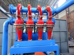 Quality Oil Drilling Mud Removal Equipment Hydrocyclone Desilter Cleaner 580kg Weight wholesale