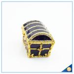 Shinny Gifts Gold Plated Handmade Purple And Red Jewelry Box Wholesales SCJ247