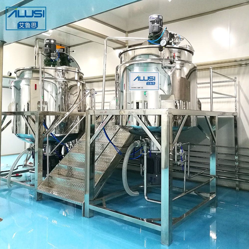 Mayonnaise Sauce Mixer Machine Vacuum Homogenizer SS304 Material