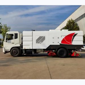 Quality 2600mm Wheelbase Vacuum Street Sweeper Mechanical Cleaning Sweeper wholesale