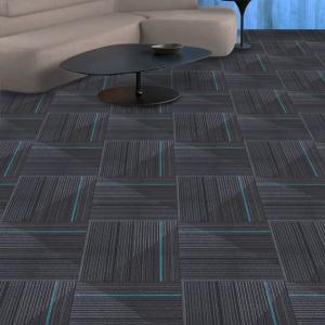 Quality Fireproof Removable Office Nylon Modular Carpet Tiles 60X60CM wholesale