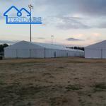Winter Commercial Warehouse Storage Tent Waterproof White Color Outdoor