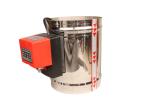 Electronic Duct Zone Dampers Hvac Automatic Gasketed Adjustable Ductwork