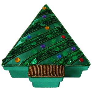 Quality OEM/ODM Custom Toy Packaging Boxes Green Christmas Tree Shape wholesale