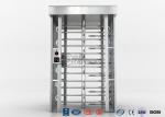 High Safety Pedestrian Turnstile Security Systems Semi-Auto Mechanism Housing