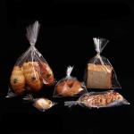 Industrial Food OPP LDPE Wicket Bread Loaf Bags Custom Print For Bakery Storage