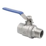 Media Water 2PC Ball Valve DN8-DN50 for Water Tap Valve Switch Female and Male