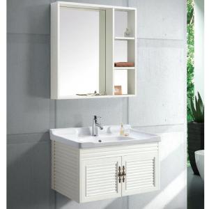 Quality Modern Alunimun Bathroom Vanity/ all aluminum bathroom cabinet/Mirror Cabinet /DB-8109B 800X460mm wholesale