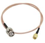 Straight Solderless Radio Frequency Connector For CCTV Surveillance Camera