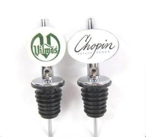 Quality Hot Selling Stainless Steel Wine Pourer / Pour Spout Stopper with Eplogo Logo wholesale