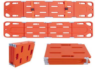 1.91M Foldable Spine Board, Fire Rescue Plastic Stretcher, Swimming Rescue