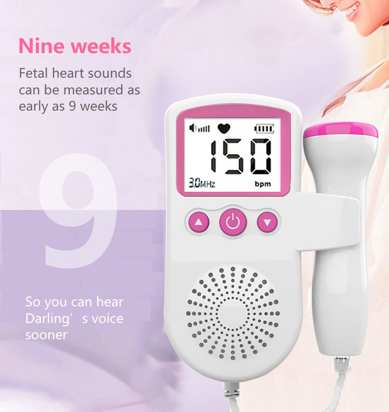 Ultrasound Fetal Heart Detector Technology Fetus Fetal Heart Monitoring Machine