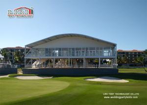 Quality Waterproof Roof Cover Double Decker Tents With Glass Wall System wholesale