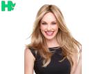 Fashion Blonde Heat Resistant Synthetic Wigs No Shedding No Tangle