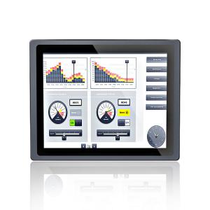 China 15.1inch Interactive Touch Screen Monitors I5 7200u Capacitive Win 10 Touch Screen Computer on sale