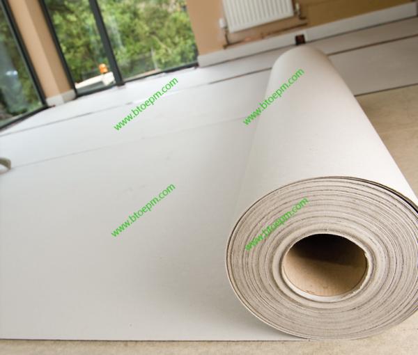 Cheap Temporary Construction Floor Protection Paper Degradable Breathable for sale
