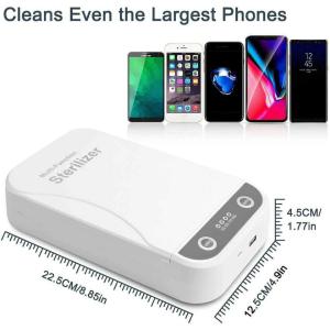 Quality Ultraviolet Mobile Phone Sanitizer Machine Anti Bacterial Safety Performance wholesale