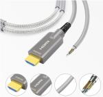 Armored Optical Fiber HDMI2.0 HD Cable Drum 4K 60Hz TPU Covered Cable For Audio