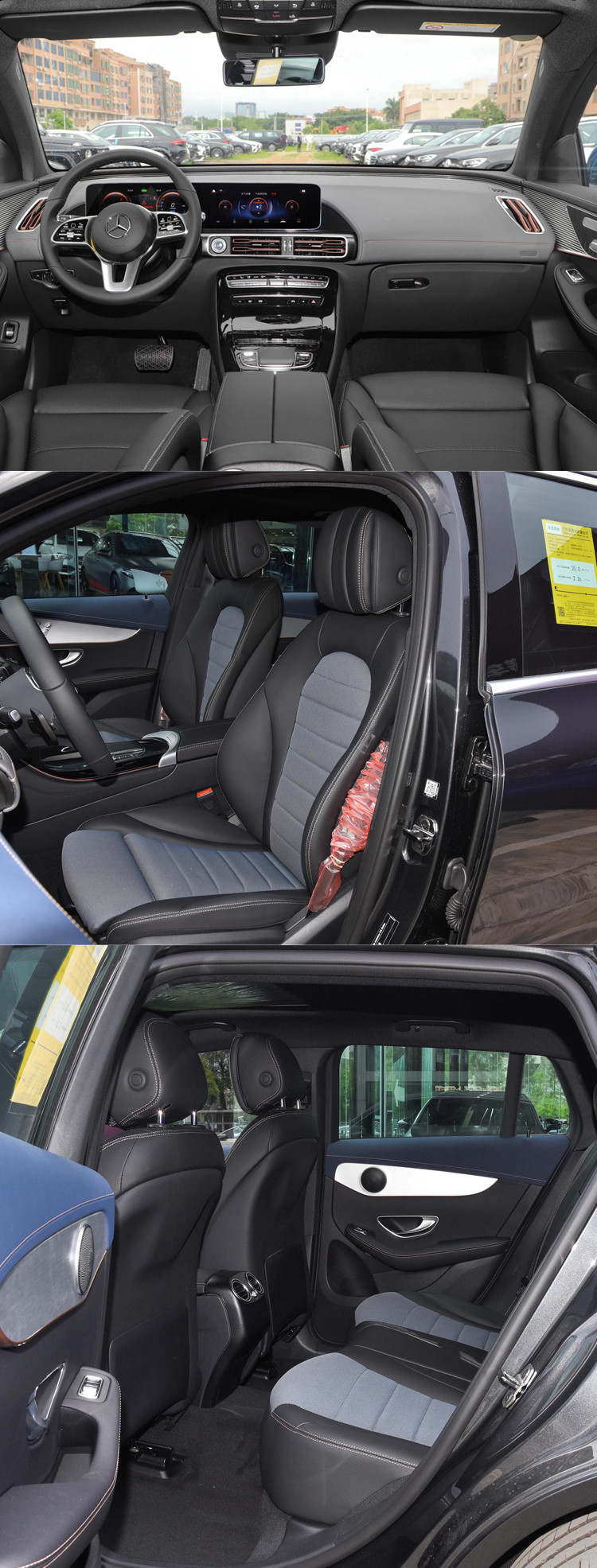 Comfortable Mercedes Benz EQC 400 SUV Electric Car Luxury Crossover