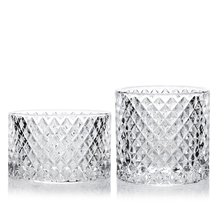 Factory Direct Transparent Candle Holder Tealight Set for party wedding decoration
