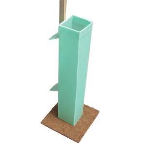 Quality Polypropylene Corrugated Plastic Tree Guards UV Protected Light Impact Resistance wholesale