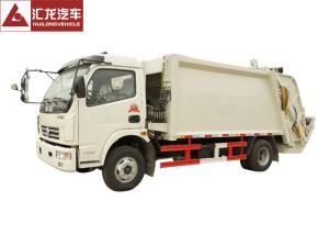 Quality DFAC Garbage Collection Truck , Non - Leakage Garbage Removal Truck Low Pollution wholesale
