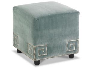 Quality wholesale velvet fabric home goods square ottoman stool/ottomans furniture China supplier wholesale