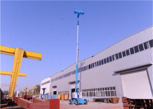 Quality Large Power Telescopic Boom Lift , Hydraulic Man Lift Beautiful Shape wholesale