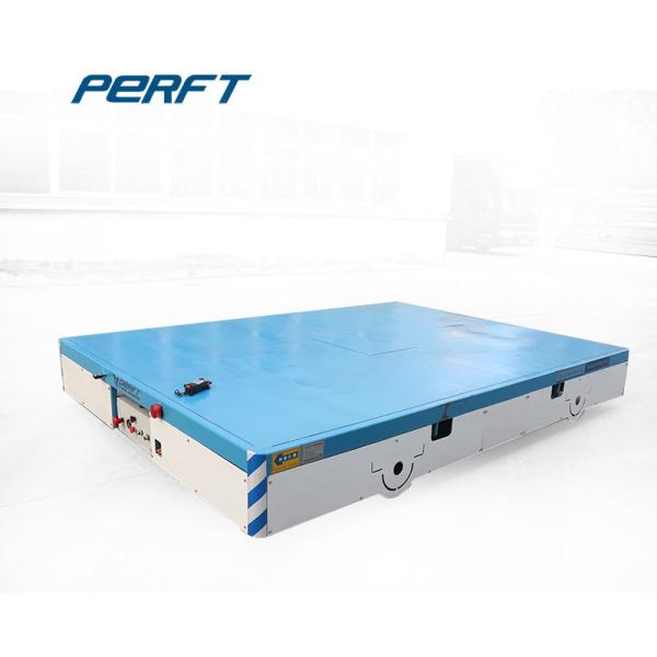 Self - Propelled Battery Transfer Cart Platform Electric Bogie For Industrial
