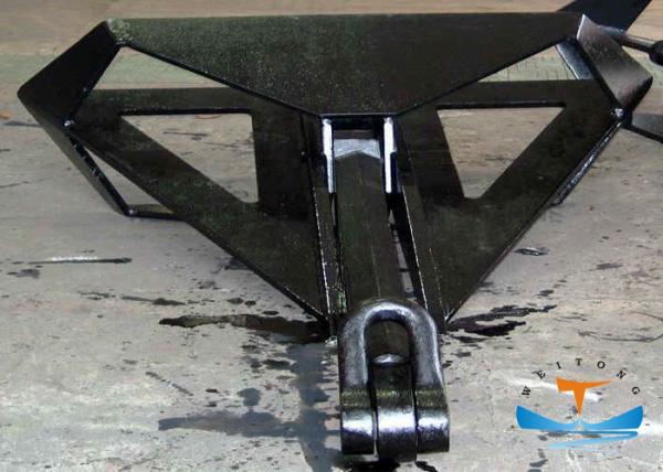 Marine Boat Delta Flipper Anchor , Offshore Navy Stockless Anchor With High